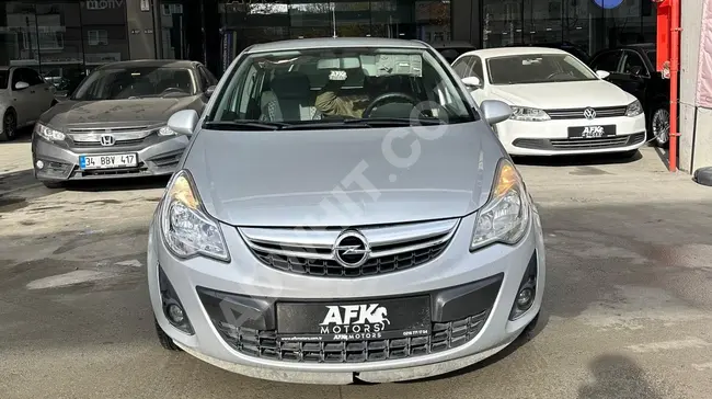 سيارة OPEL CORSA مع امكانة التقسيط عبر الكرت او السندات او القرض الكامل