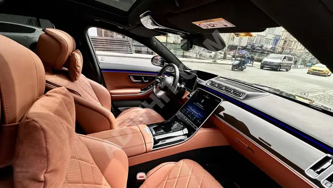 سيارة MERCEDES BENZ S500 LONG 4MATIC - DISTRONIC موديل 2021