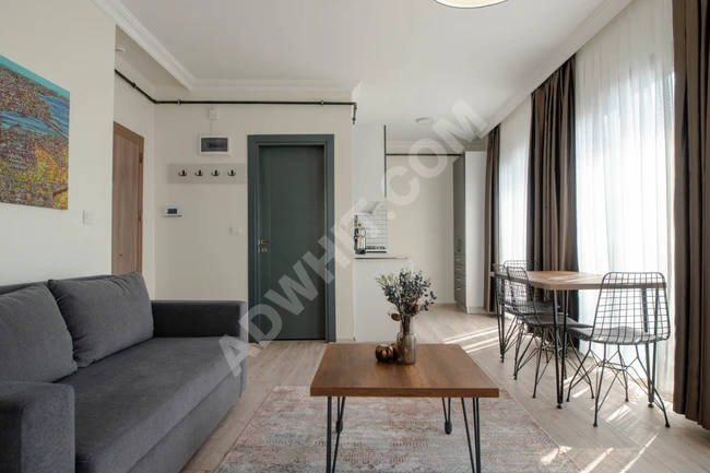 A luxurious 1+1 apartment fully furnished, without a deposit