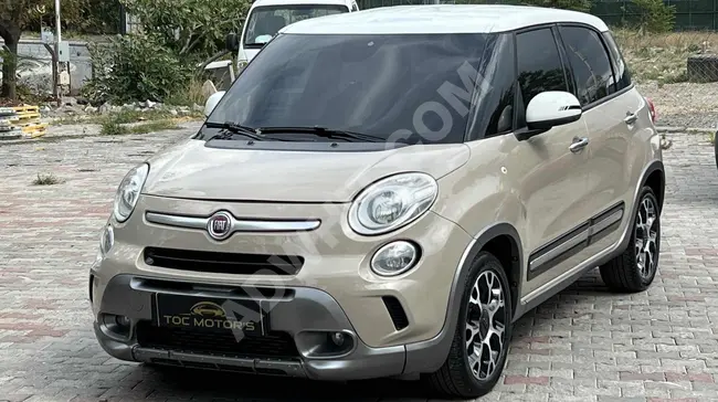 سيارة Fiat 500 Ailesi 500L 1.6 Mjet موديل 2013 ناقل حركة يدوي كيلومتر منخفض