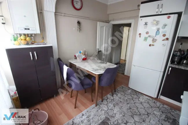 3+1 Apartment on a Middle Floor without Fees for Sale in TEVFİKBEY Neighborhood by EVALMAK