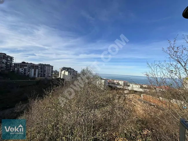 Land with an area of 628m2 for sale in Trabzon Ortahisar Yeşilköy