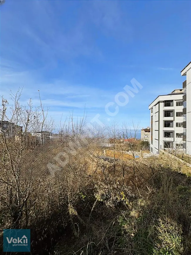 Land with an area of 628m2 for sale in Trabzon Ortahisar Yeşilköy