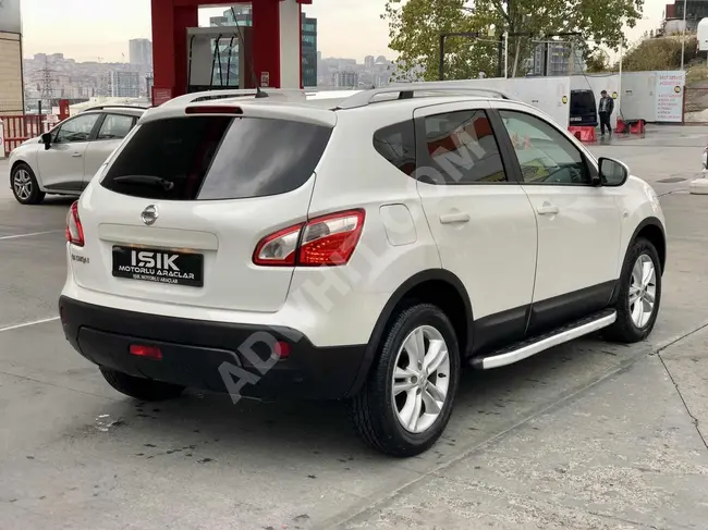 QASHQAİ 1.6 TEKNA 2013 - بعداد 66 الف كم , بلون ابيض صدفي , اوتوماتيكية بالكامل , بدون طلاء