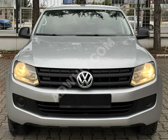 سيارة VOLKSWAGEN AMAROK موديل 2013 بقوة 180 حصان 4x4 - صيانة كاملة - كيلومترات منخفضة - %20 فاتورة