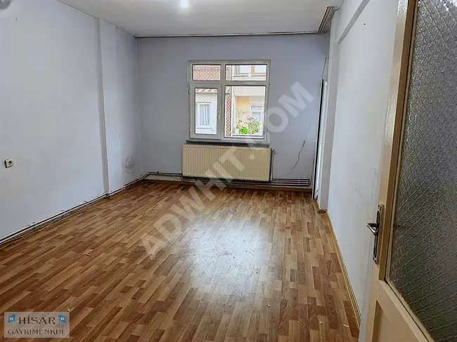 1+1 apartment on the top floor with a balcony opposite HİLAL Mosque