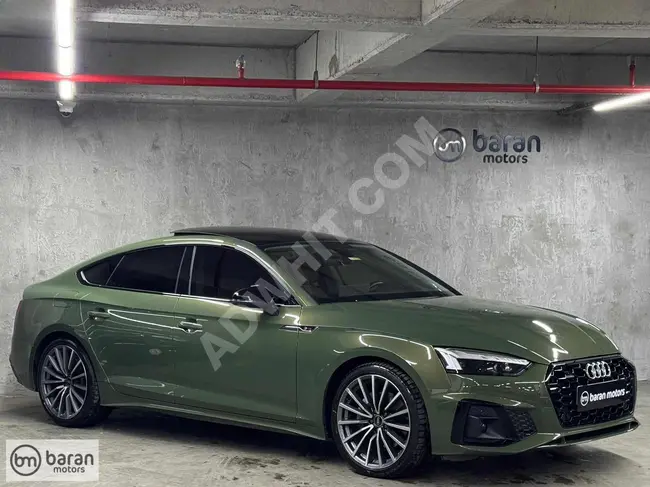 BARAN MOTORS 2022 A5 SPORTBACK 40TDI QUATTRO S-LINE-BOYASIZ-BAYİ