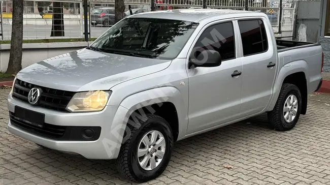 سيارة VOLKSWAGEN AMAROK موديل 2013 بقوة 180 حصان 4x4 - صيانة كاملة - كيلومترات منخفضة - %20 فاتورة