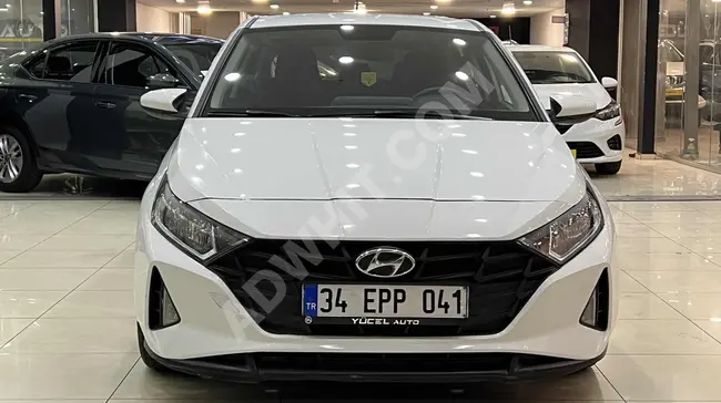 سيارة Hyundai i20  موديل 2021 بدون حوادث أو تغييرات، شاشة لوحية رؤية خلفية  فيلم كام