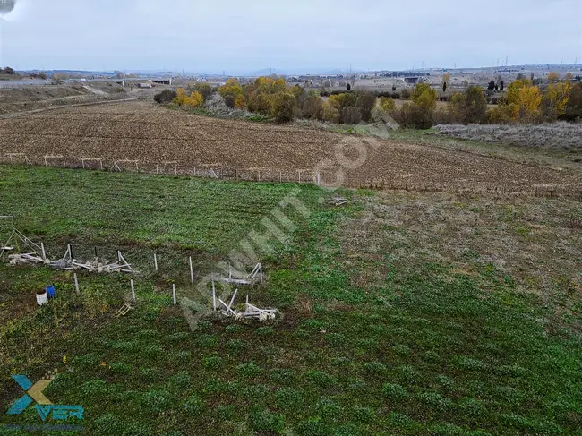 Magnificent land with a highway frontage in ÇATALCA KALEİÇİ.