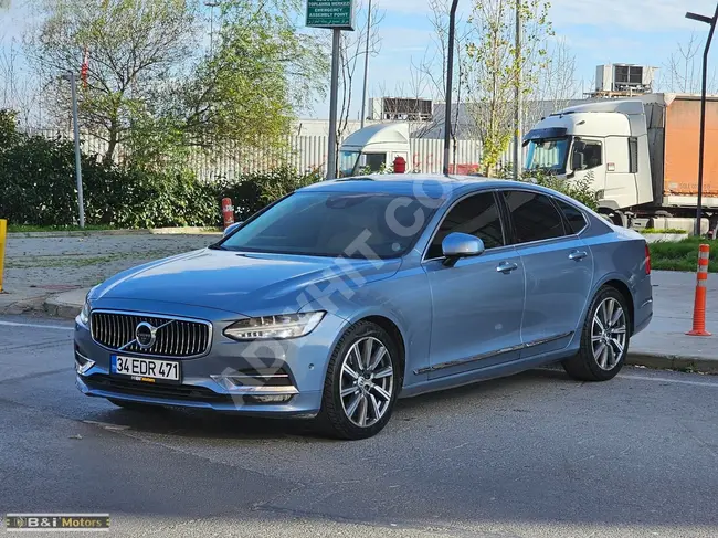 VOLVO S90 INSCRİPTİON موديل 2017, تبريد-مساج- تدفئة مقود - من Bİ MOTORS