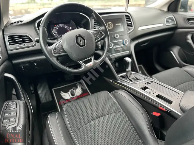 سيارة RENAULT MEGAN 1.5 BLUE DCI EDC موديل 2019 - بقوة 115 حصان بمسافة 122000 كيلو متر.