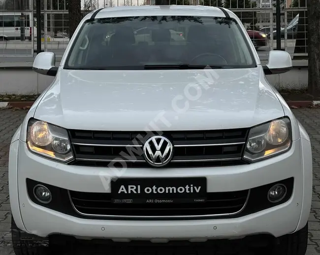 VOLKSWAGEN AMAROK موديل 2014, HİGHLİNE 4x4, بصيانة في الخدمة - بقوة 180 حصان - بدون تغيير -بضريبة 20%