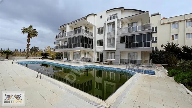 Duplex apartment 2+1 in a complex with a swimming pool in a central location in BELEK