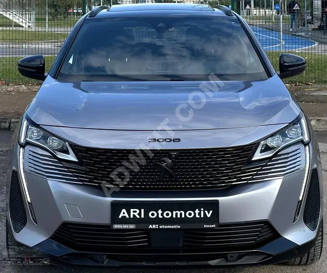 PEUGEOT 3008 GT , موديل 2024 - HYBRİD- بدون طلاء أو سجل حوادث - بضمان -بلون رمادي TEKNO