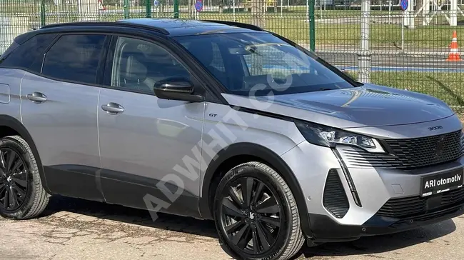 PEUGEOT 3008 GT , موديل 2024 - HYBRİD- بدون طلاء أو سجل حوادث - بضمان -بلون رمادي TEKNO