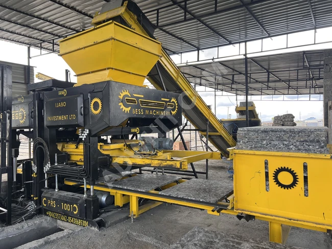 Semi-automatic block machine PRS-1000 for sale