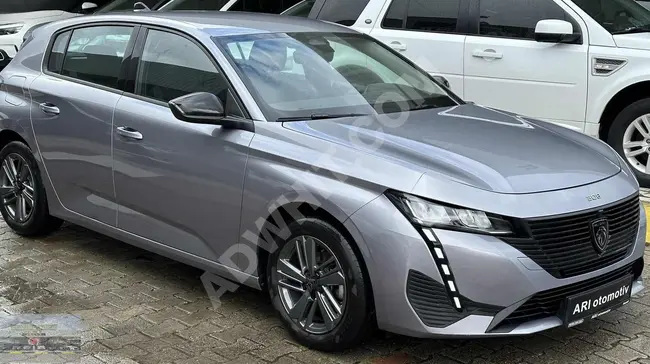 Peugeot 308 Model 2024, EAT8 - 9850 km Mileage - No Paint or Accident Record - Guaranteed - TEKNO Gray Color