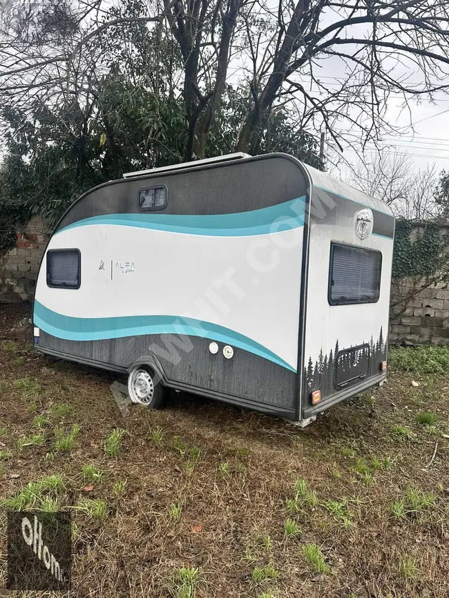 New caravan used only once and guaranteed