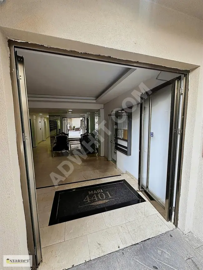 2+1 Garden Floor Apartment in Kağıthane, Talatpaşa Neighborhood, at 4401 Residence Complex