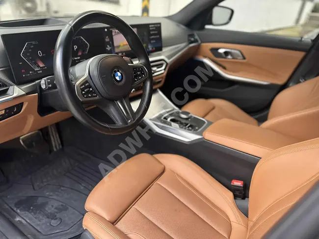 سيارة  BMW 3.20i M Sport موديل  2022   خالي من العيوب والطلاء  وبدون سجل حوادث