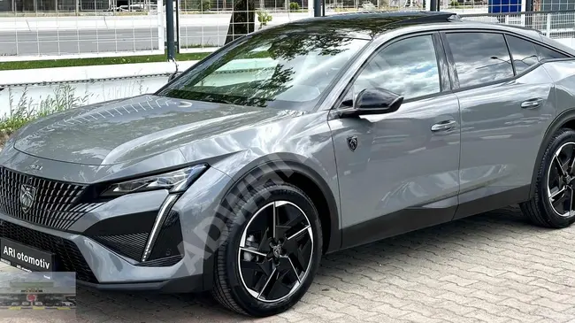 PEUGEOT 408 GT model 2024 (fully equipped) with no paintwork or accident history, guaranteed in NARDO gray color.