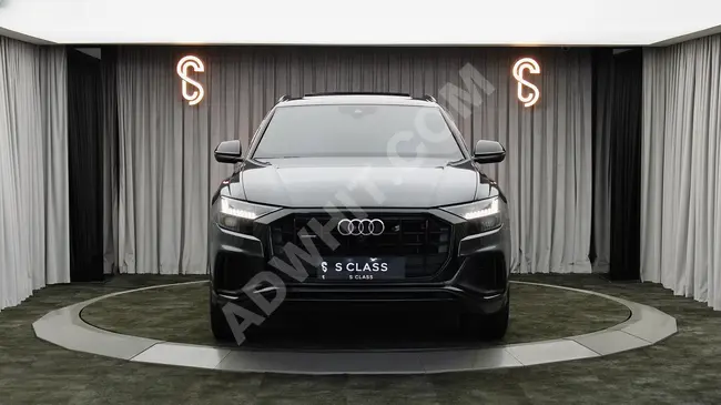 سيارة  AUDI Q8 50 TDI QUATTRO موديل  2020  داخلي وخارجيS LINE  إصدار من الوكيل