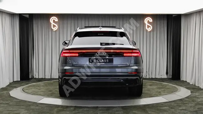 سيارة  AUDI Q8 50 TDI QUATTRO موديل  2020  داخلي وخارجيS LINE  إصدار من الوكيل