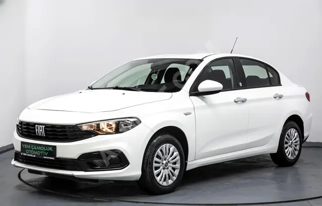 2023 - FIAT EGEA 1.3 MJET - Mileage 19,500 km - 95 HP Engine - EASY package - White color - with 20% VAT included