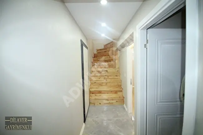 Inverted 2+1 duplex apartment with loan near FERİT SELİMPAŞA Street in BAHÇELİEVLER