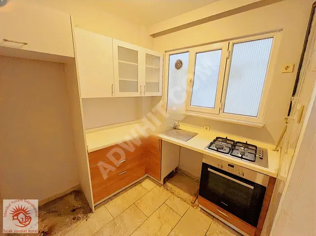 Apartment 2+1, fully furnished, located on the fourth floor for sale in BAKIRKÖY OSMANİYE from YUVAM.