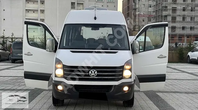 VOLKSWAGEN CRAFTER موديل 2015, 15+1 بدون طلاء أو عيوب بتقسيط 12 شهر على بطاقة الائتمان