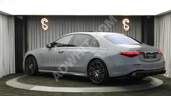 سيارة MERCEDES S63 AMG E PERFOMANCE موديل 2023  بقوة 802 حصان بدون عيوب