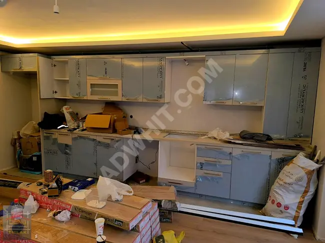 2+1 Apartment in a new building with a master bathroom in an excellent location in AZİZ MAHMUTTA