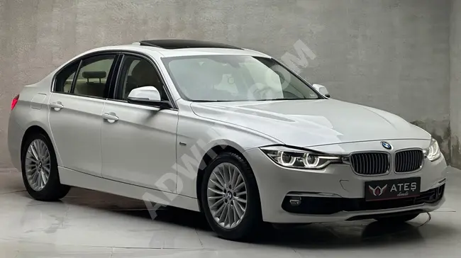 2016 - BMW 320 İED LCİ LUXURY LİNE - مسافة مقطوعة 94,000 كم - مقاعد بذاكرة - سقف زجاجي