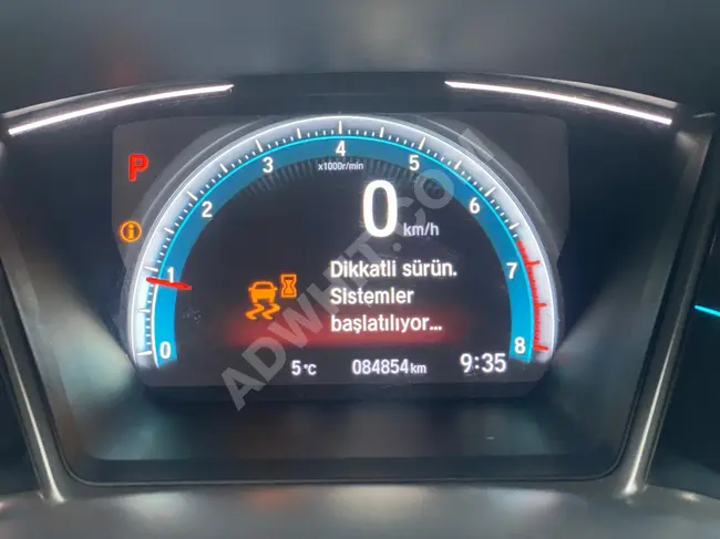 ERLER OTO 2021 CIVIC 4D 1.6 125HP ELEGANCE %60 PEŞİN 12 AY SENET