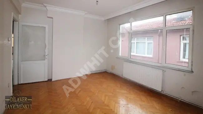 2+1 apartment with an area of 95m2 and a southern facade with floor ownership near ÇAMLIK Street in BAHÇELİEVLER