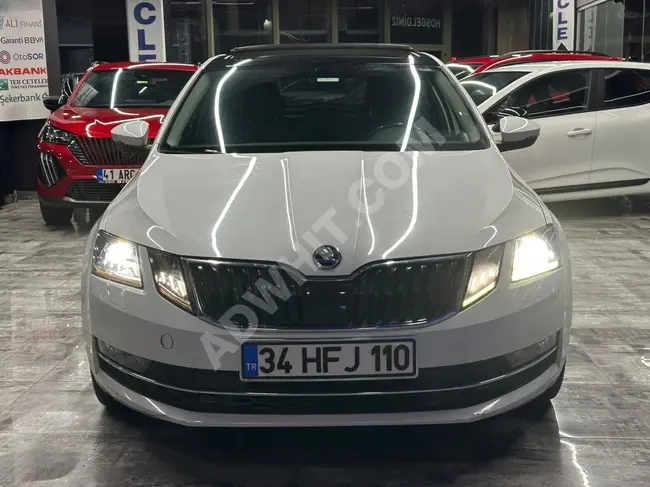 SKODA OCTAVİA موديل 2019, فتحة سقف, كاميرا رؤية خلفية, امكانية تبادل وقرض كامل مع نسبة 1.99