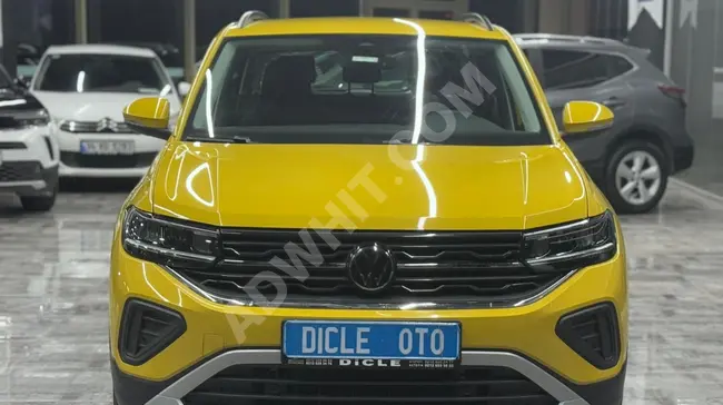 Volkswagen T-Cross 2024 model without defects, with full loan option at an interest rate of 2.39%. Exchange available.