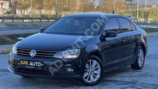 سيارة VW JETTA 1.6 TDİ DSG COMFORTLİNE موديل 2015 - بمسافة 150 ألف كم