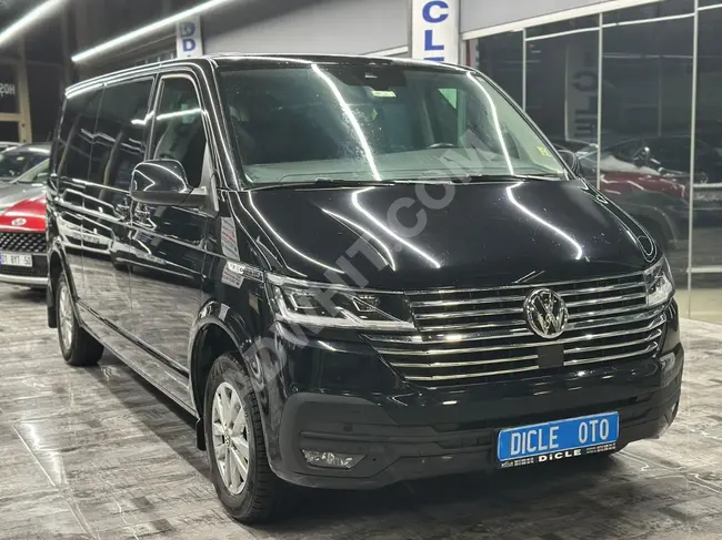 VOLKSWAGEN CARAVELLE DSG model 2023 without defects, possibility of a 200,000 Turkish lira loan over 12 months without interest.