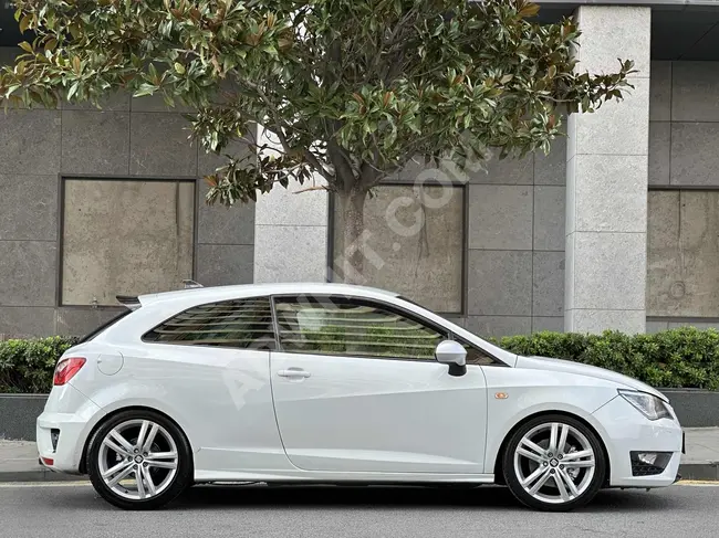 Seat CUPRA model 2013 with over 300 horsepower, equipped with many additional features