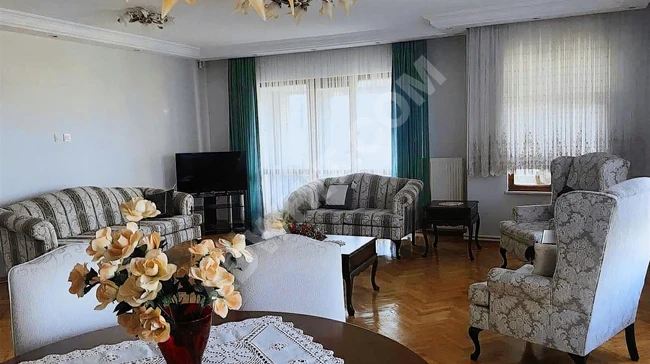 3+1 furnished apartment for rent near ACIBADEM hospital and consulates.