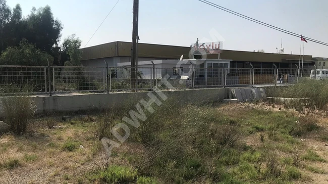 A suitable plot of land for storage located at the intersection of TARSUS HUZURKENT