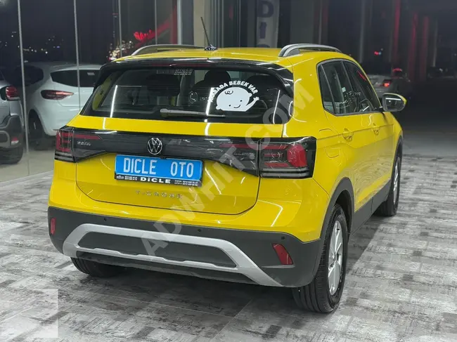 Volkswagen T-Cross 2024 model without defects, with full loan option at an interest rate of 2.39%. Exchange available.