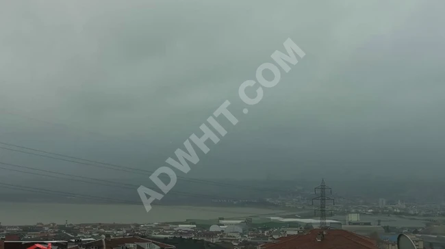 A new 3+1 apartment with a sea view in the B.ÇEKMECE HÜRRİYET neighborhood