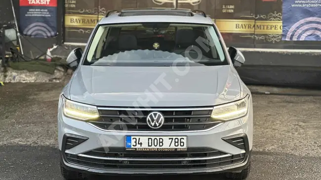 2020 - Volkswagen TİGUAN - glass roof - with a down payment of 700,000 Turkish Lira - from BAYRAMTEPE OTOMOTİV