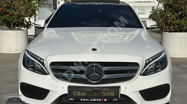 CSM MOTORS 2017 MERCEDES C200 D BLUETEC CAM TAVAN EMSALSİZ