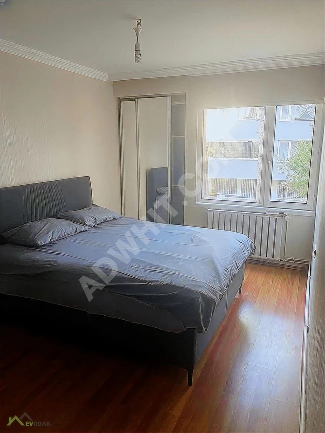 FOR RENT FURNISHED 2+1, HASTANE VE KONSOLOSLUKLARA YAKIN MERKEZİ