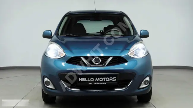 Nissan Micra model 2018 leather car with 70,000 km automatic without defects and without paint